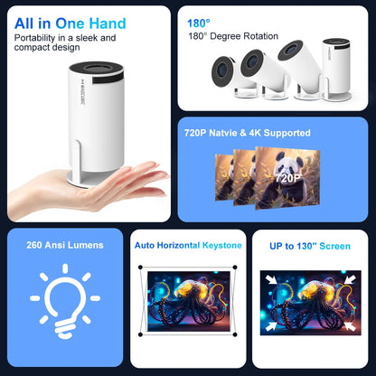 Magcubic™ Pro 4K Smart Projector