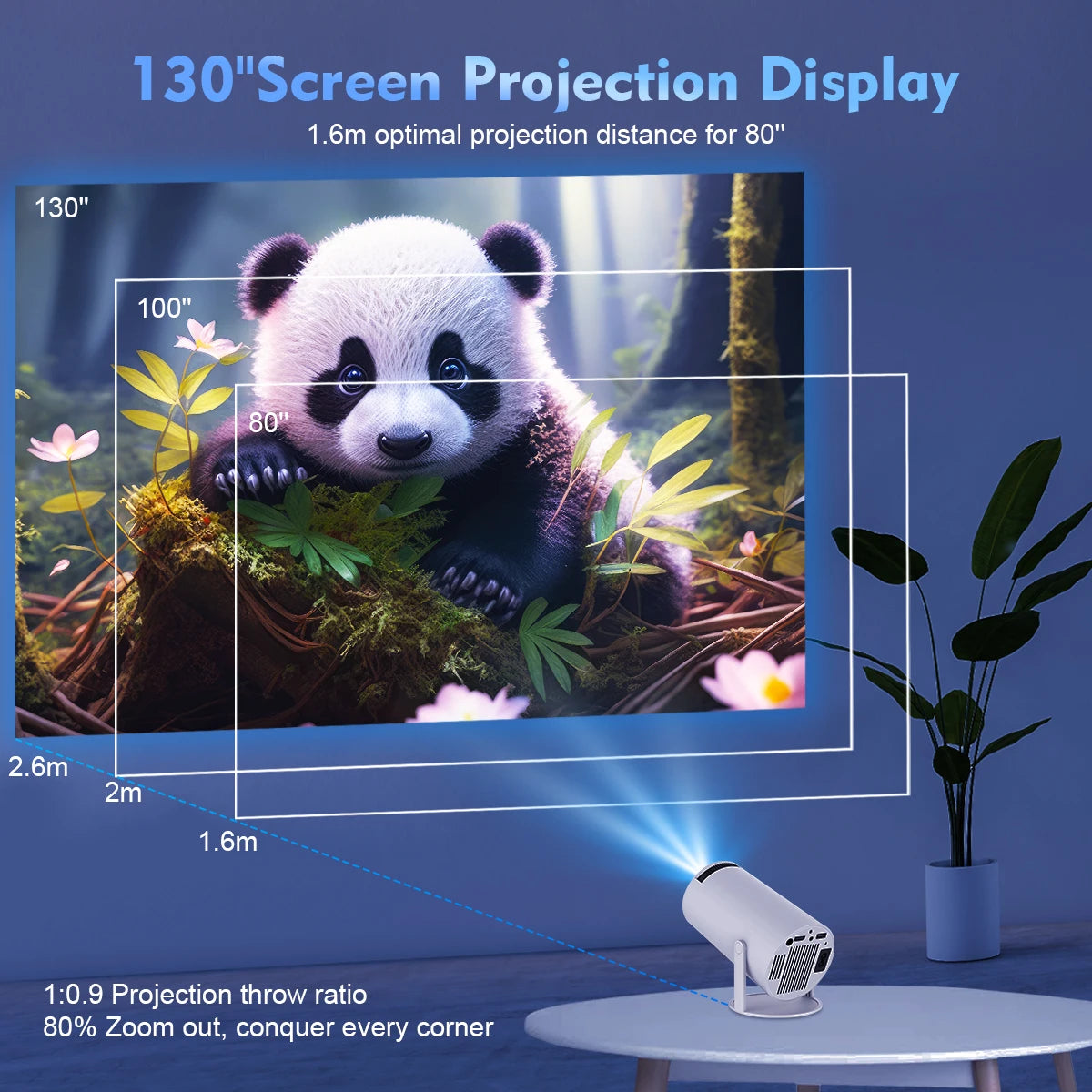 Magcubic™ Pro 4K Smart Projector